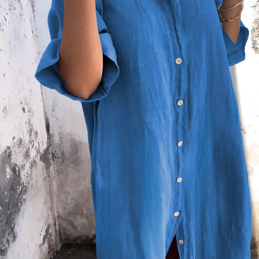 Ainsley - Moeiteloze Boho Elegantie Dames Zomerjurk