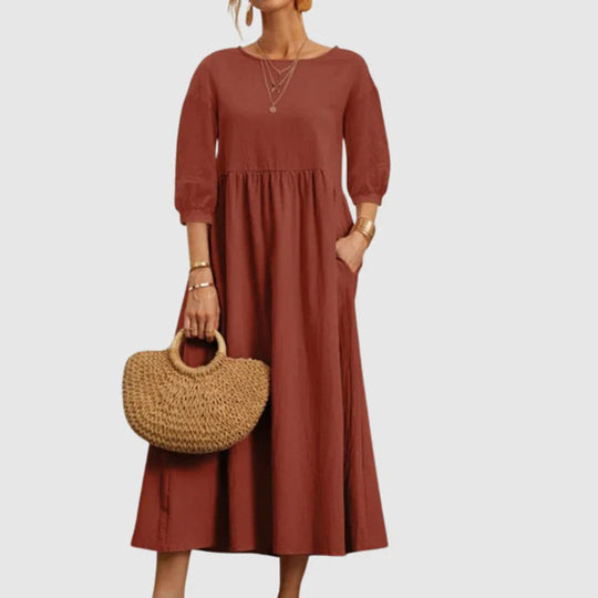 WEGAHTA - Elegante Maxi Jurk