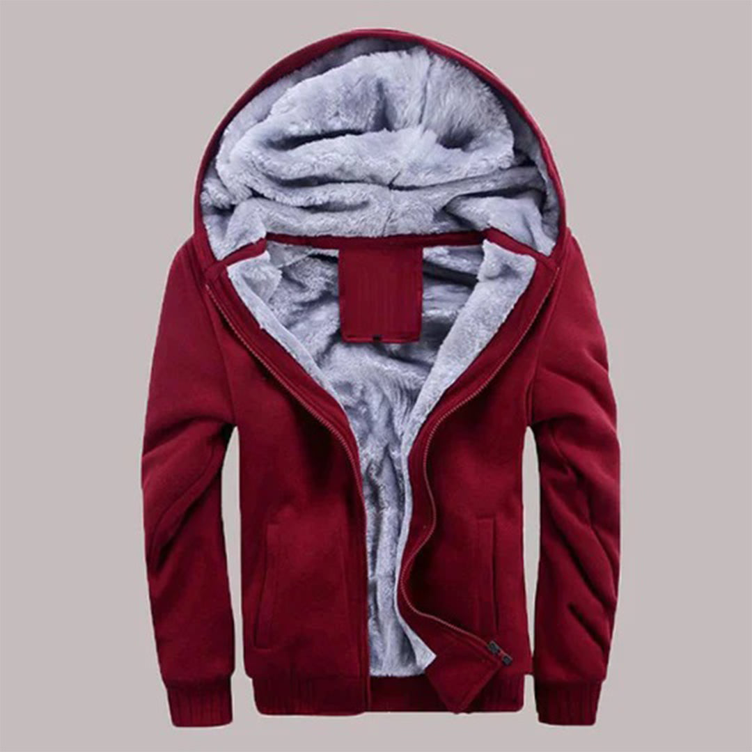 Heren Hoodie met Gevoerde Capuchon | Slim Fit & Herfst/Winter
