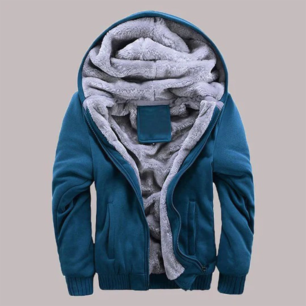Heren Hoodie met Gevoerde Capuchon | Slim Fit & Herfst/Winter