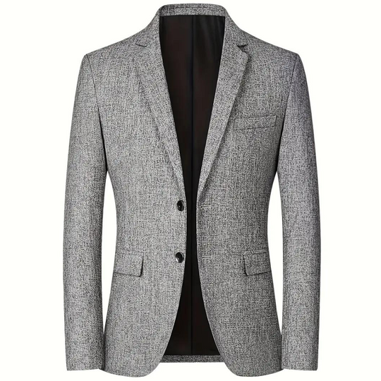 Sergio | Moderne Herenblazer in Grijs, Marineblauw en Zwart