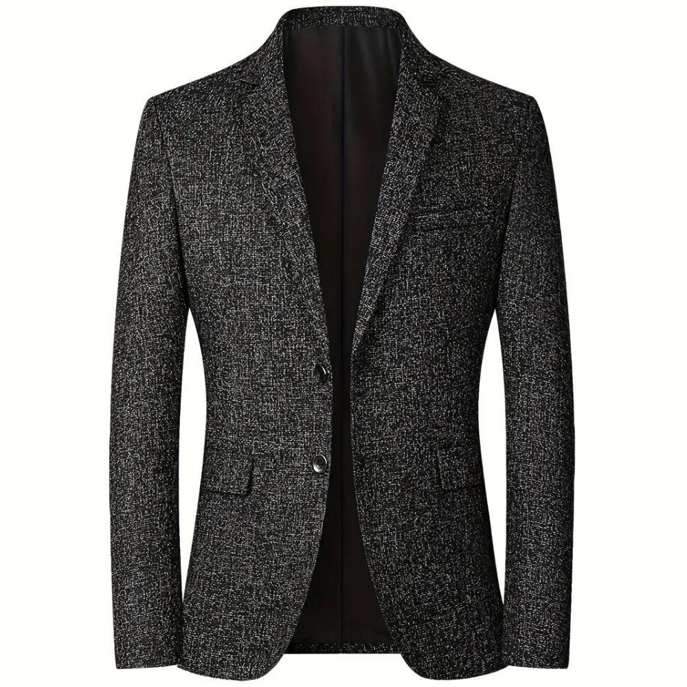 Sergio | Moderne Herenblazer in Grijs, Marineblauw en Zwart