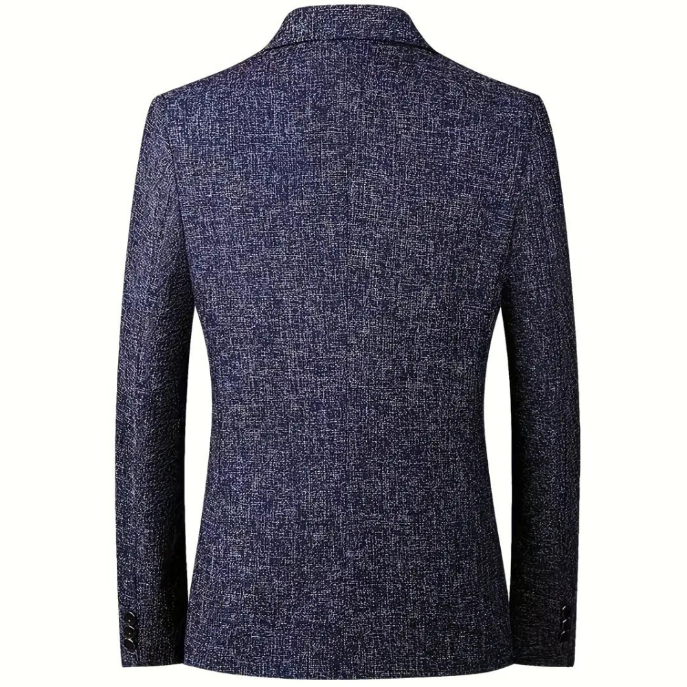 Sergio | Moderne Herenblazer in Grijs, Marineblauw en Zwart