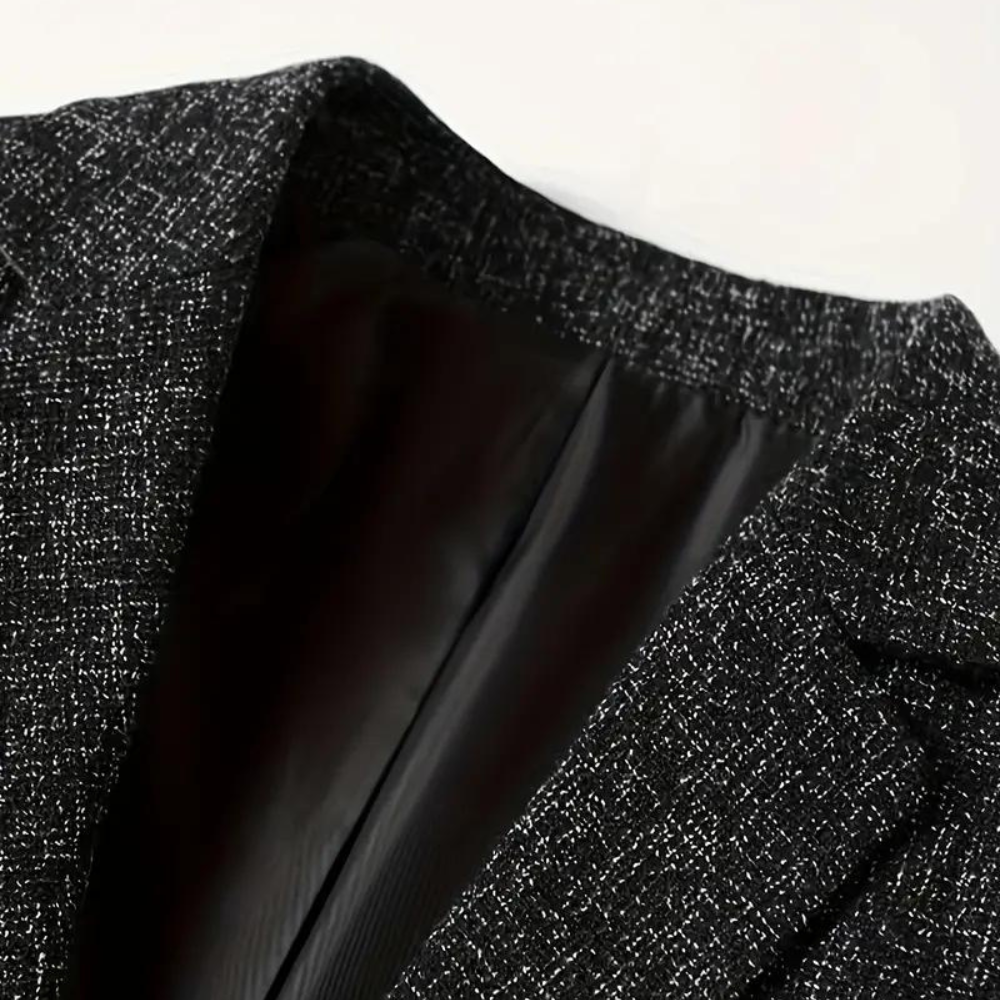 Sergio | Moderne Herenblazer in Grijs, Marineblauw en Zwart