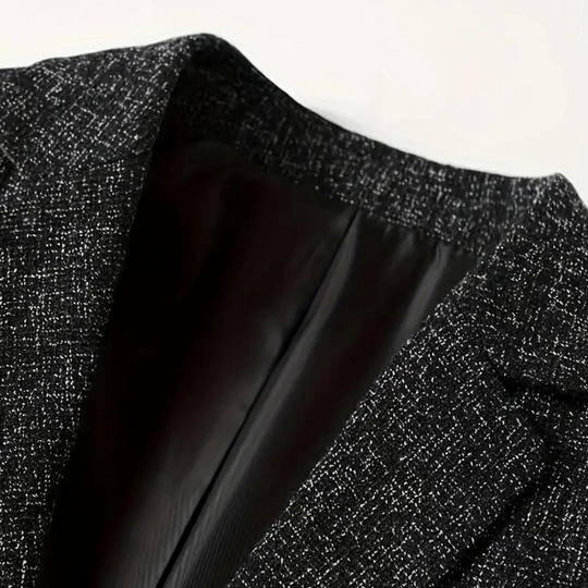 Sergio | Moderne Herenblazer in Grijs, Marineblauw en Zwart