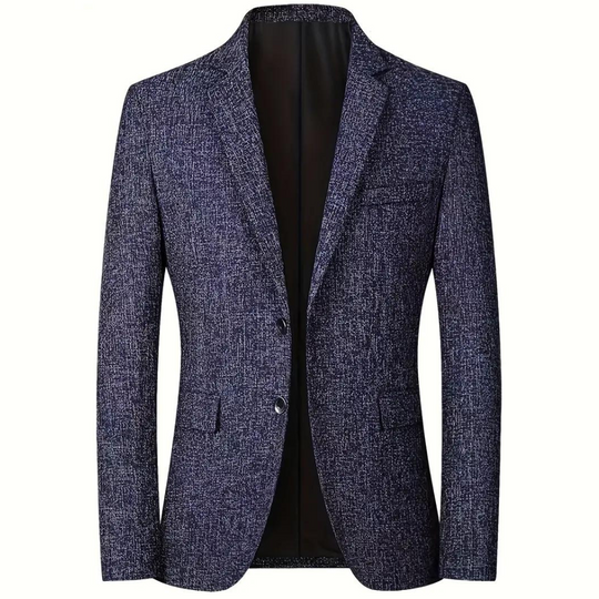 Sergio | Moderne Herenblazer in Grijs, Marineblauw en Zwart