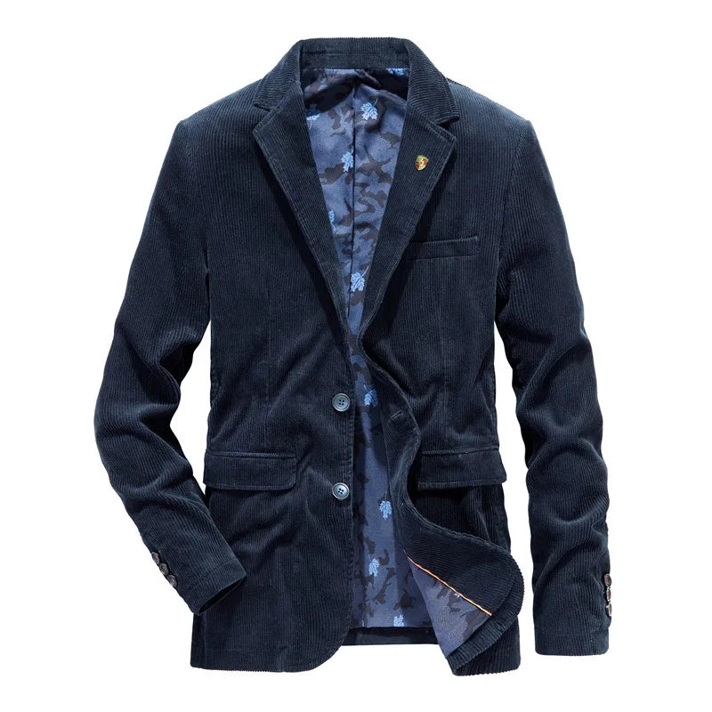 Austin | Cord-Blazer voor Heren – Klassieke Elegantie in Bruin
