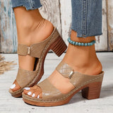 Dames Sandalen met Hakken en Open Neus