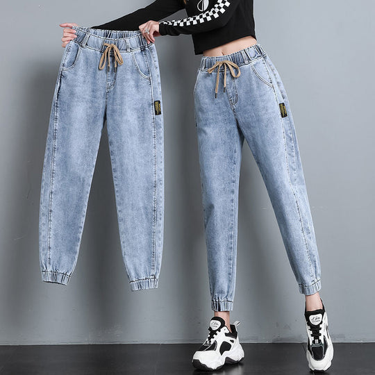 Modieuze Damesjeans met Strikriem