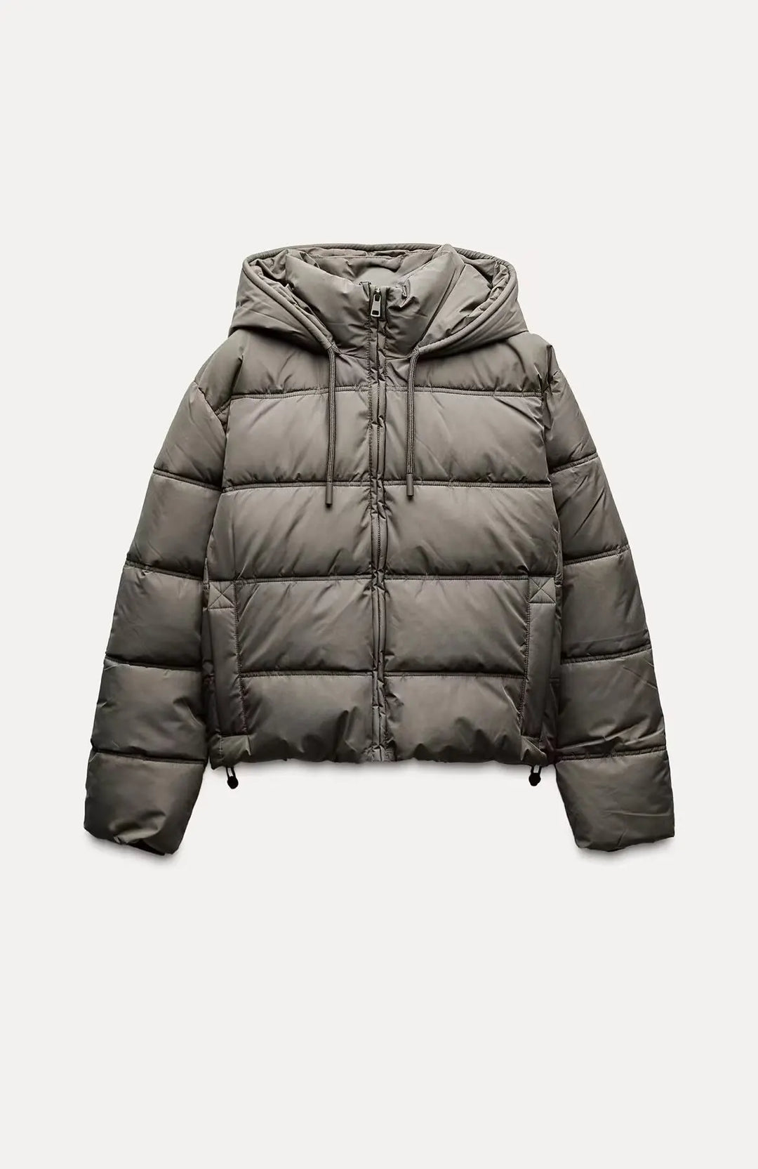 Dames Casual Gewatteerde Pufferjas met Capuchon | Lichtgewicht Gequilte Winterjas