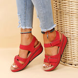 Dames Ortopedische Sandalen op een Wedge met Verstelbare Bandjes