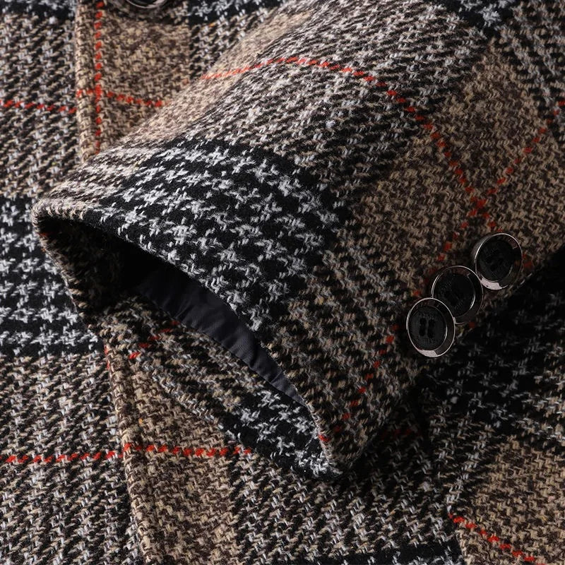 Valentino | Elegante Tweed-Blazer voor Heren