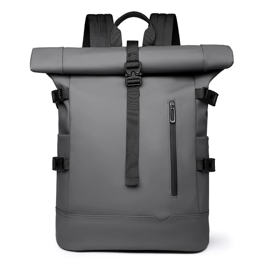 Waterdichte Duurzame Buitenrugzak | Roll Top | Casual Rugzak voor Wandelen, Reizen en Dagelijks Vervoer