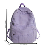 Meisjes Stoffen Schooltas | Vintage Canvas Rugzak | College Student Laptop Rugzak voor Vrouwen