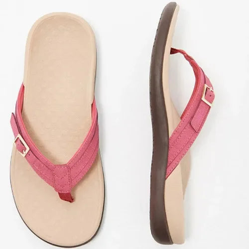Dames Orthopedische Sandalen met Band en Gesp