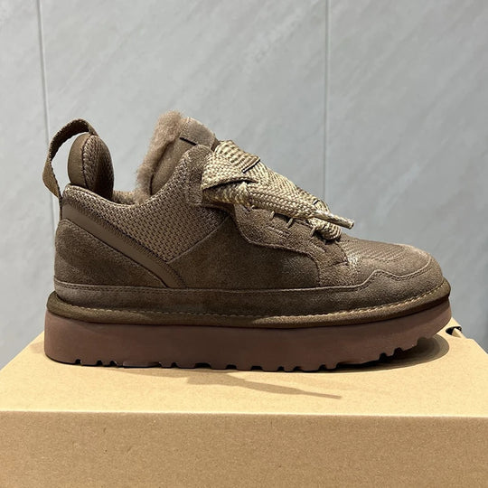 Vrouwen | Lage Fashion Laarzen | Casual | Comfortabel en Warm | Veelzijdige Sneeuwlaarzen