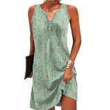 Zomerjurk met bloemenpatroon