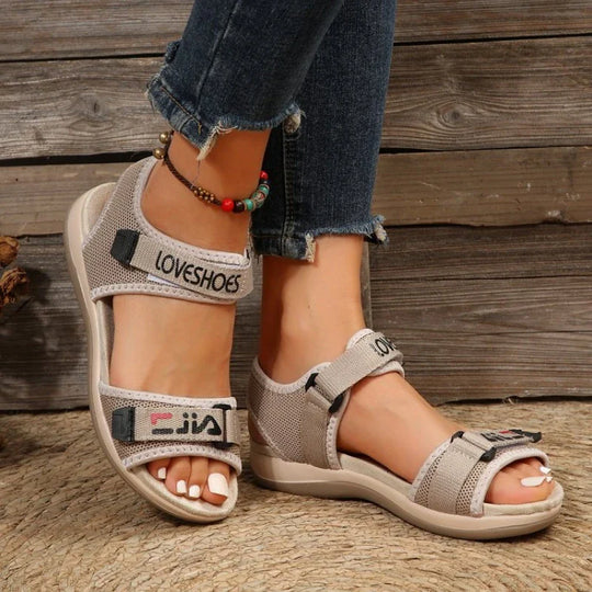 Modieuze sportieve sandalen voor dames met verstelbare banden