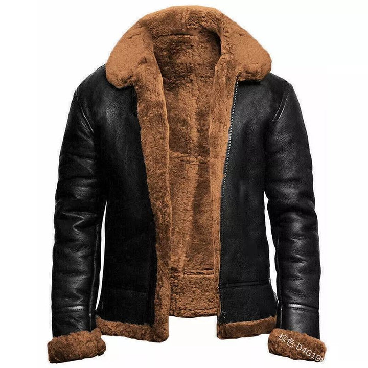 Lange Mantel met Klassieke Kraag voor Mannen | Ideaal voor Herfst en Winter