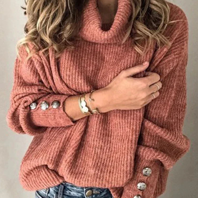 Noor™ | Casual Coltrui voor Vrouwen – Warm, Stijlvol & Tijdloos