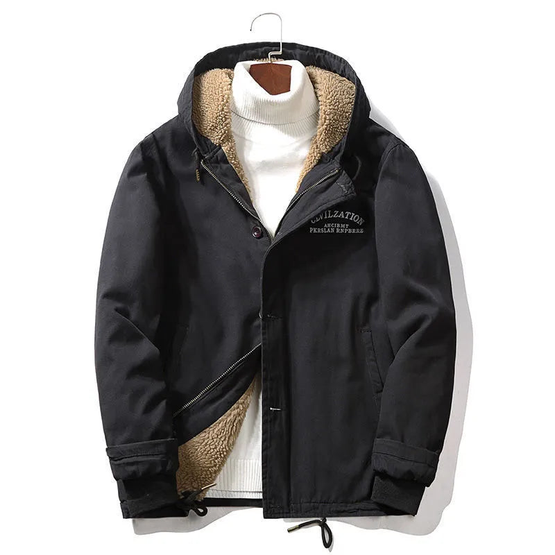 Lange Parka met Capuchon en Hoge Col voor Heren | Ideaal voor de Winter