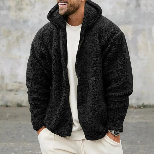 Gevoerde Hoodie met Rits en Zak op de Mouw voor Volwassenen | Ideaal voor de Winter