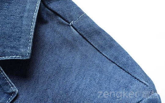 Francesco | Moderne Denim-Blazer voor Heren