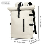 HK Waterdichte Reistas met USB – Uitbreidbare Rugzak – 15.6 inch Laptop Rugtas voor Reizen, Fietsen en Outdoor