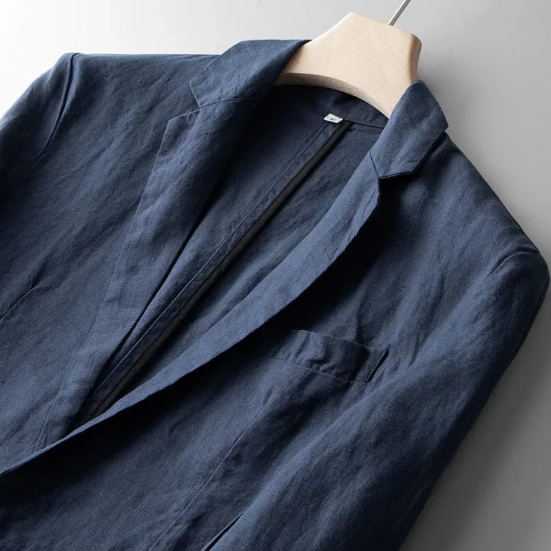 Dan | Lichte Heren Linnen Blazer