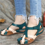 Leren orthopedische sandalen dames schoenen met verstelbare banden