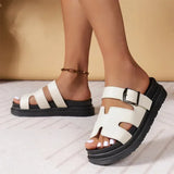 Dames Sandalen op Platform met Verstelbare Bandjes