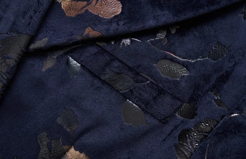 Dylan | Luxe Heren-Blazer met Bloemmotieven
