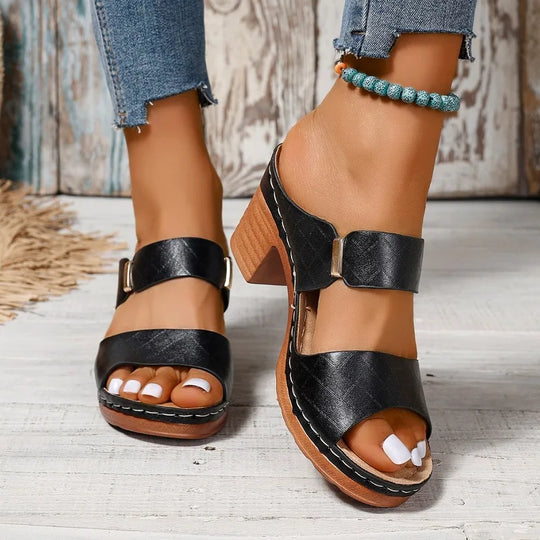 Dames Sandalen met Hakken en Open Neus