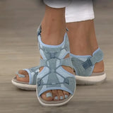 Dames orthopedische sandalen met verstelbare banden