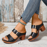 Dames Sandalen met Hakken en Open Neus