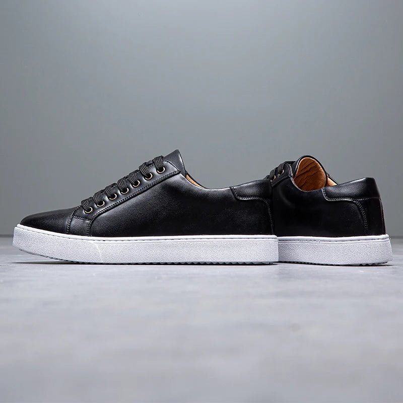 Enzo | Heren Sneaker van Leer