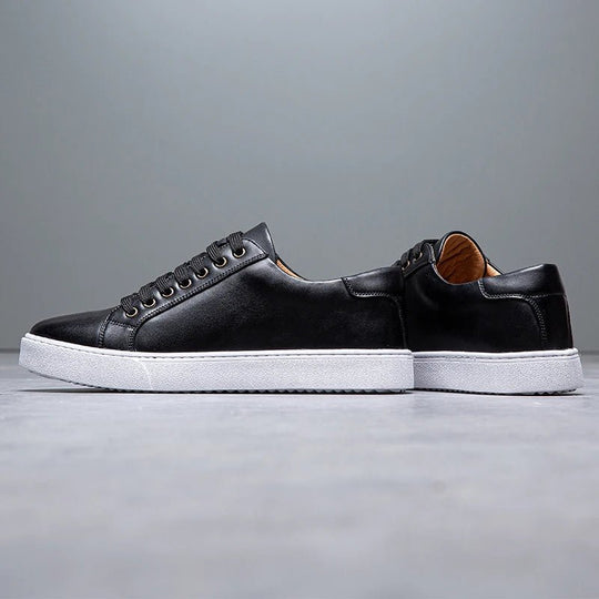 Enzo | Heren Sneaker van Leer