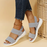 Stijlvolle Dames Sandalen met Platte Zool