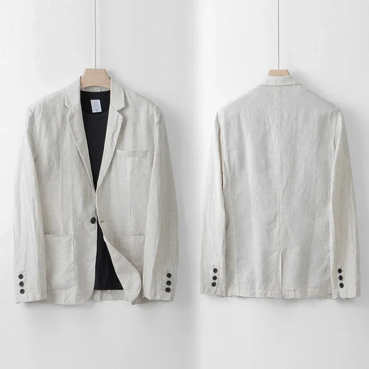 Dan | Lichte Heren Linnen Blazer