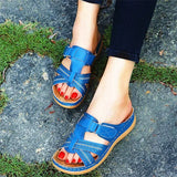 Orthopedische Leren Sandalen – Ademend en Comfortabel