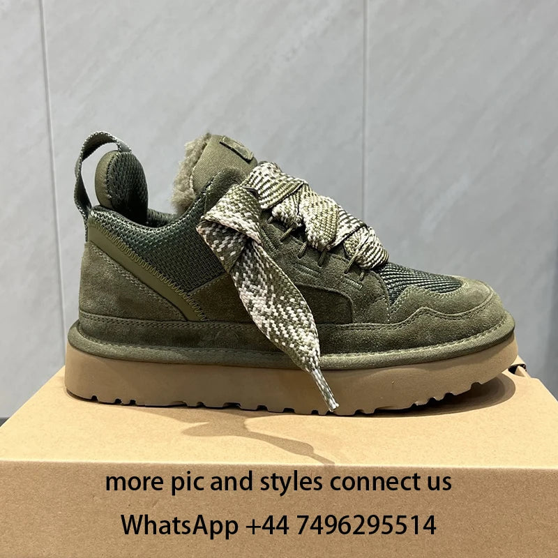 Vrouwen | Lage Fashion Laarzen | Casual | Comfortabel en Warm | Veelzijdige Sneeuwlaarzen