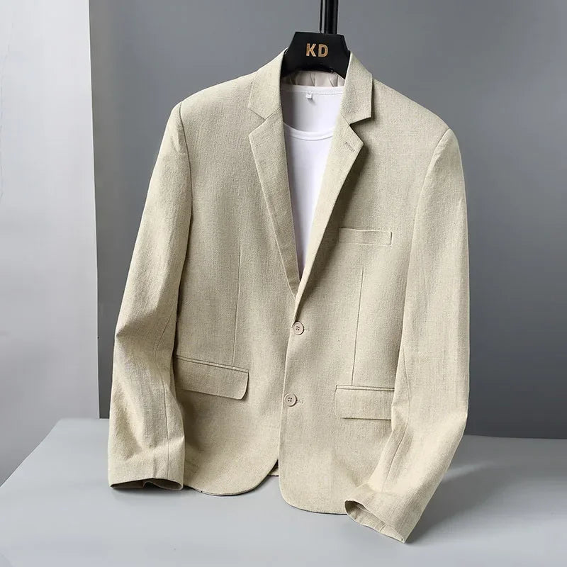 Martin | Elegante Heren Linnen Blazer