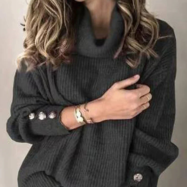 Noor™ | Casual Coltrui voor Vrouwen – Warm, Stijlvol & Tijdloos