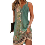 Zomerjurk met bloemenpatroon