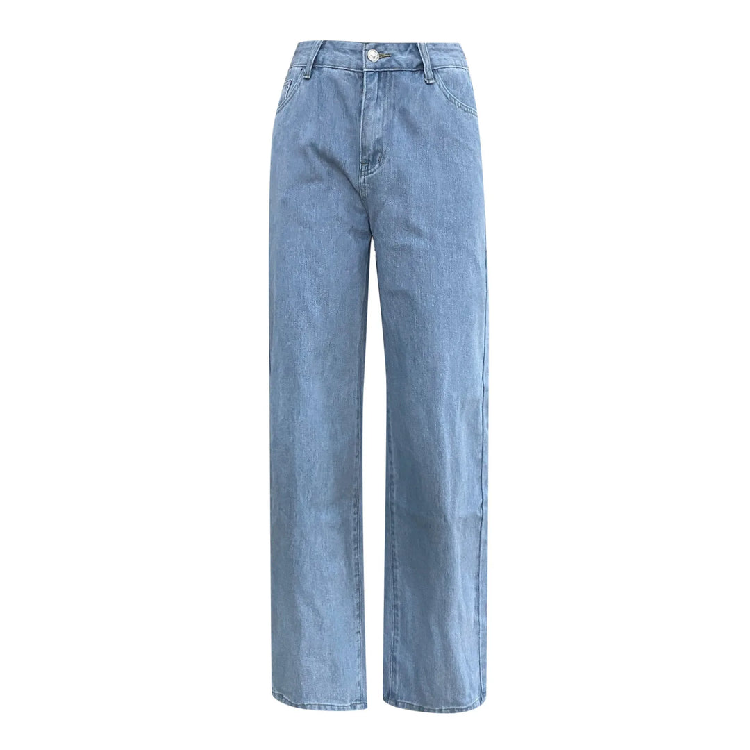 Losse 'Mom Jeans' in Licht Kleur