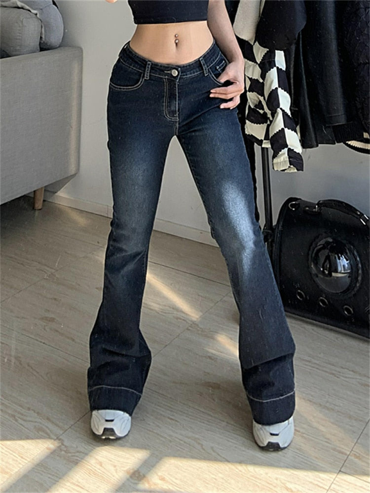 Jeans met lage taille