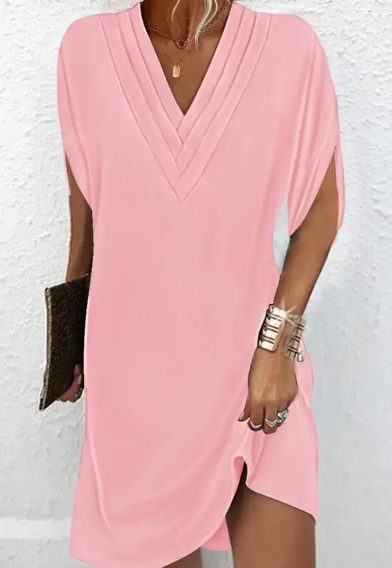 Elegante Cocktailjurk met V-hals