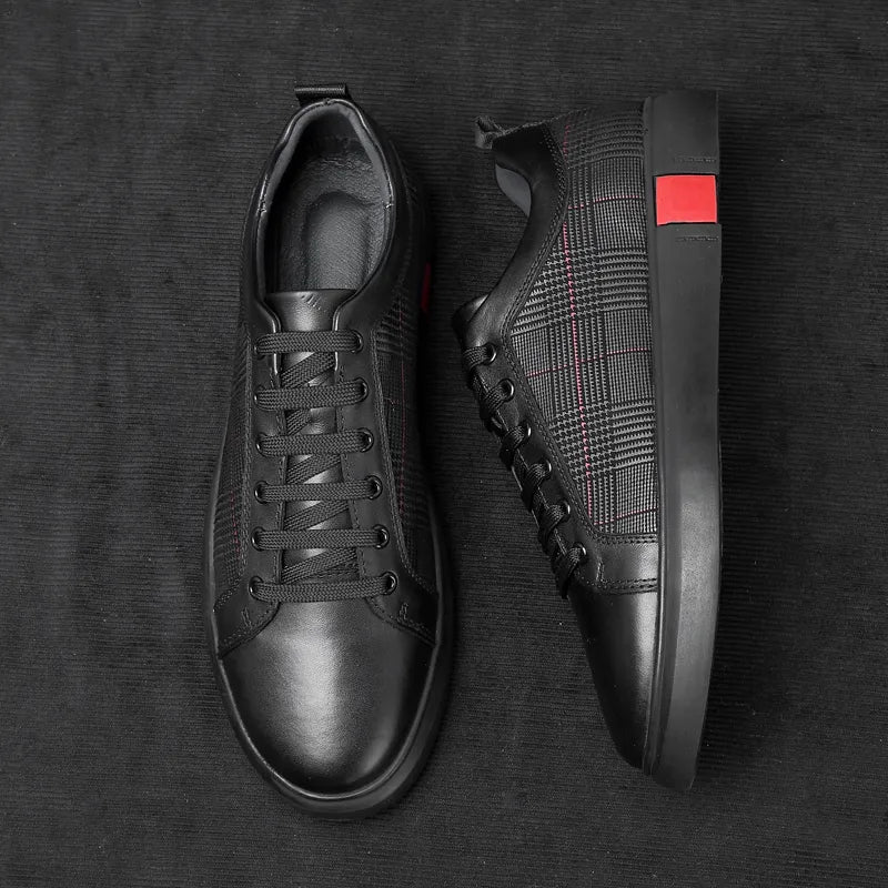 Tijdloze Italiaanse Sneakers voor Mannen