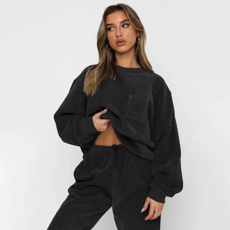 Genovia - Corduroy Tweedelige Damesset