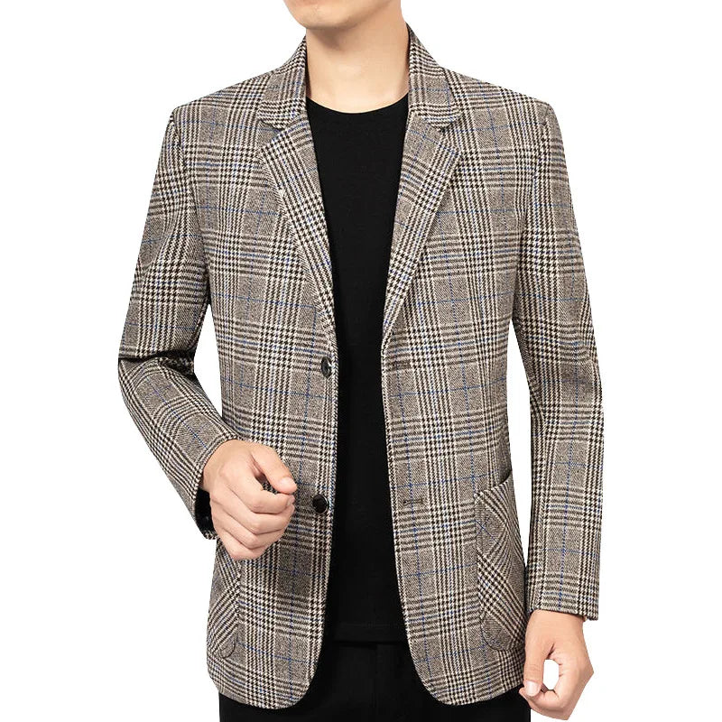 Valentino | Elegante Tweed-Blazer voor Heren